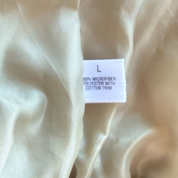 Vintage 80s St. Croix Shop Men's Faux Suede Bomber Jacket Large - Picture 10 of 10